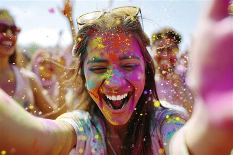 Premium Photo Celebrate Festival Holi Indian Holi Festival Of Colours