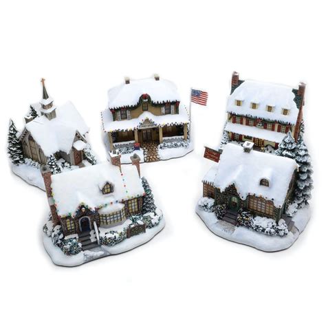 Hawthorne Village Thomas Kinkade Christmas Village Houses | EBTH