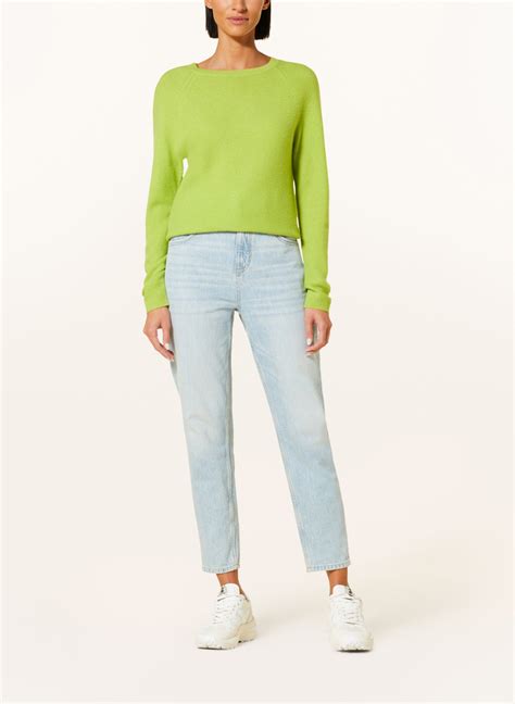 Darling Harbour Cashmere Pullover In Kiwi