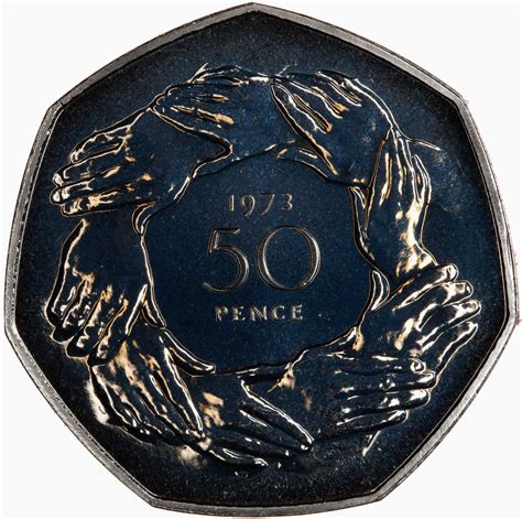 Fifty Pence 1973 EEC, Coin from United Kingdom - Online Coin Club