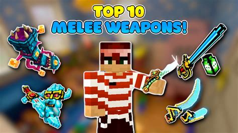 Top 10 MELEE Weapons In Pixel Gun 3D Updated List March 2023 YouTube