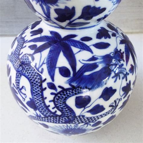 Oriental Porcelain Blue And White Chinese Porcelain Vase Was Sold For