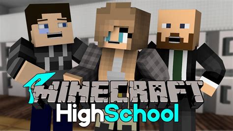 First Day Minecraft Highschool S1 Ep1 Minecraft Roleplay Adventure