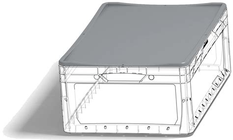 Pokrywa EUROBOX Clic Transparentna 20 Cm X 15 Cm Kupuj W OBI