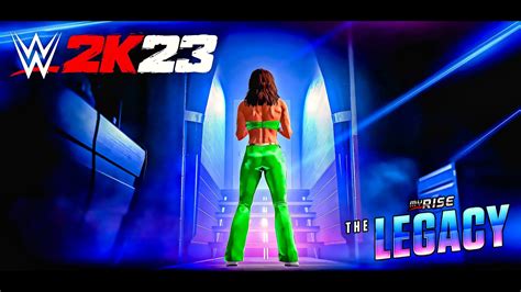 WWE 2K23 MYRISE MODE THE LEGACY WALKTHROUGH Episode 01 PS5 LIVE