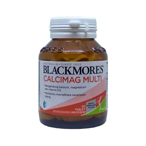 Jual Blackmores Calcimag Multi 60 Tablet Di Seller Juragan Vitamin