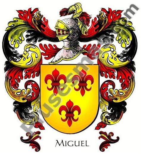 Escudo Del Apellido Miguel