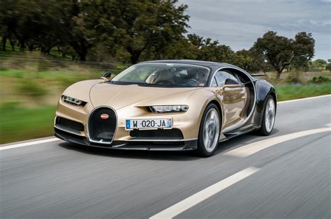 2018 Bugatti Chiron First Drive Review Automobile Magazine