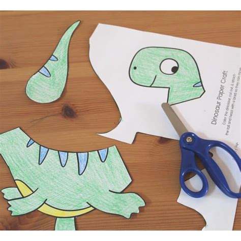 Dinosaur Printable Craft