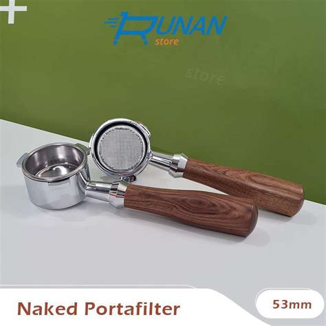 Jual Portafilter 53mm Naked Bottomless Porta Filter 3 Kuping 53 Mm Di