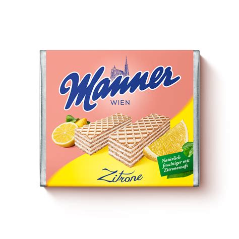 Manner Zitronencreme Waffeln 75g Manner