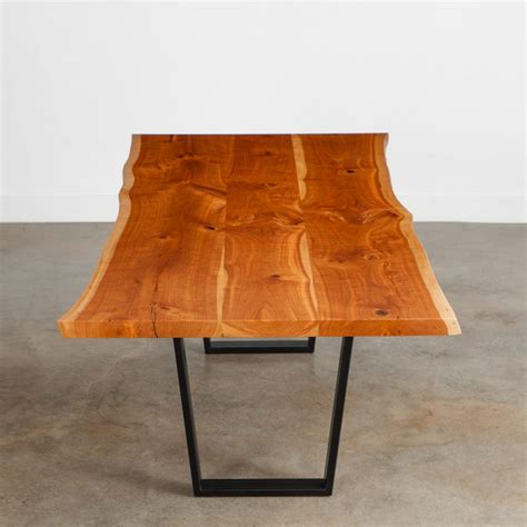 Cherry Dining Table No 325 Elko Hardwoods Modern Live Edge Furniture Dining And Conference