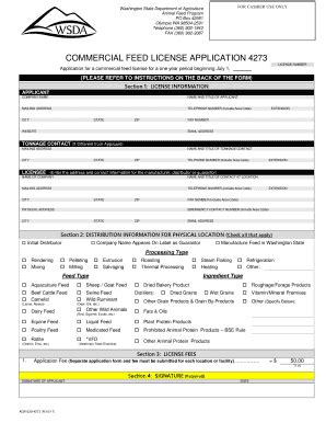 Fillable Online Agr Wa Forms Licenses Certificates Permits