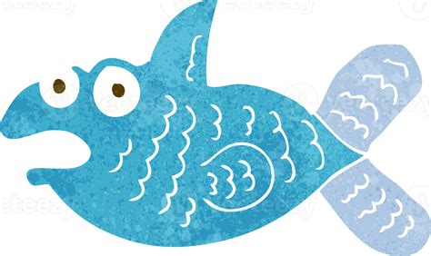 Dibujos Animados Pescado Dibujo 46878981 Png