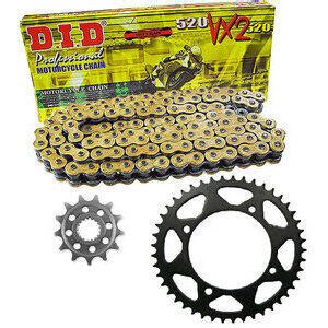 Chain And Sprockets Kit Honda Nx Dominator Did Premium