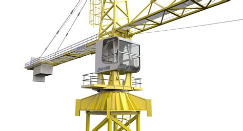 Tower Crane 3d Model 59 Max Fbx Obj 3ds Free3d