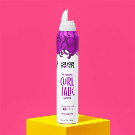 Not Your Mother S Curl Talk Curl Activating Mousse Oz Kroger