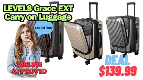 Which Monos Carry On Luggage Should You Buy Level Grace Ext Carry On