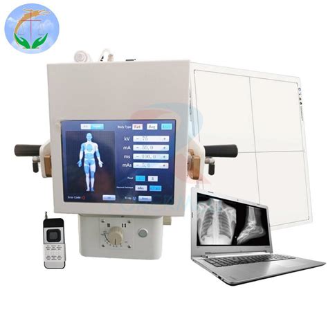 5kw 8kw Portable Human X Ray Machine Radiography System Mobile X Ray