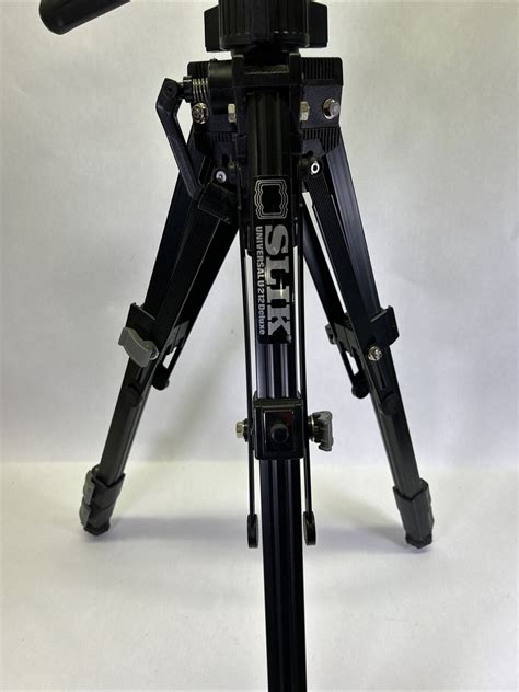 Slik Universal U212 Deluxe Tripod With 3 Way Pan Head 613 212 63” Japan