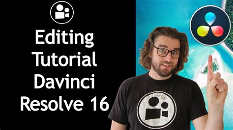 Da Vinci Resolve 16 Editing Tutorial For Beginners Walkthrough Basic Edit Youtube