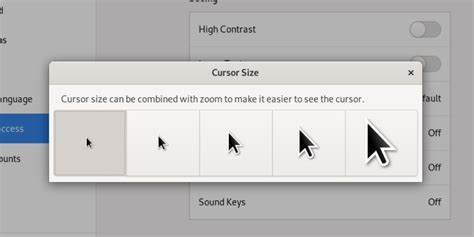 How To Change Cursor Size On Debian 10 Desktop VITUX