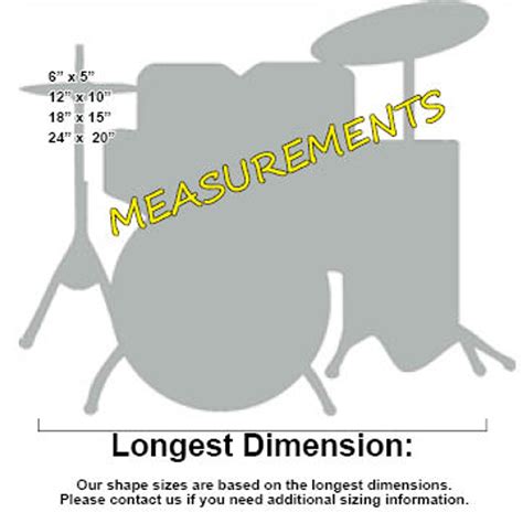 Drum Set Unfinished Cutout, Wooden Shape Craft | Build A Cross