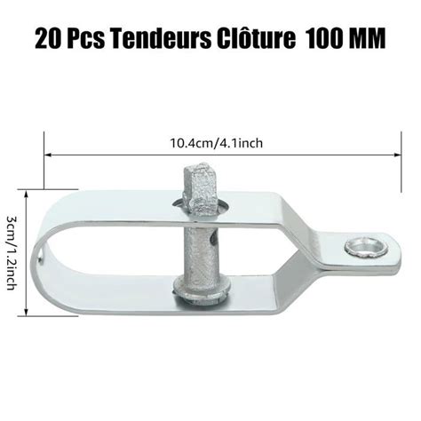 goyada  pcs tendeur de cloture  mm tendeur grillage en acier