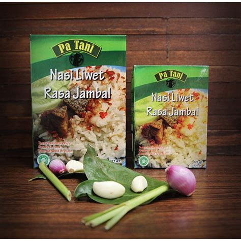 Jual Nasi Liwet Jambal Instan Pa Tani Gr Shopee Indonesia