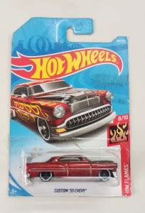 HOT WHEELS Custom Chevy From Hotwheels Flames Series One Piece Custom Chevy