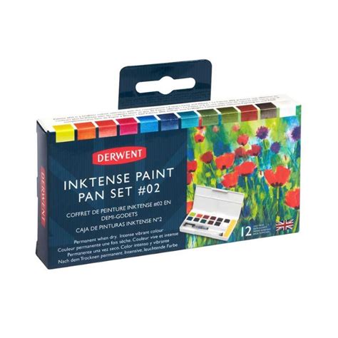 Caja Viaje Derwent Inktense Godet Acuarelable