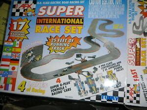 Tomy Team AFX Super International Race Set 4 Lane H O Scale Electric ...