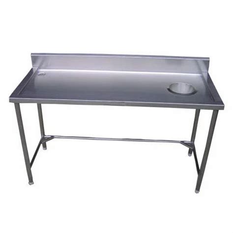 Stainless Steel Dish Landing Table At Best Price In Chennai ID