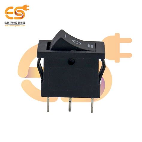 Buy Kcd A V Black Color Pin Dpco Small Plastic Rocker Switch