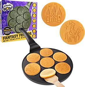 Fantasy Mini Pancake Pan Make Unique Flapjack Fantasy Designs