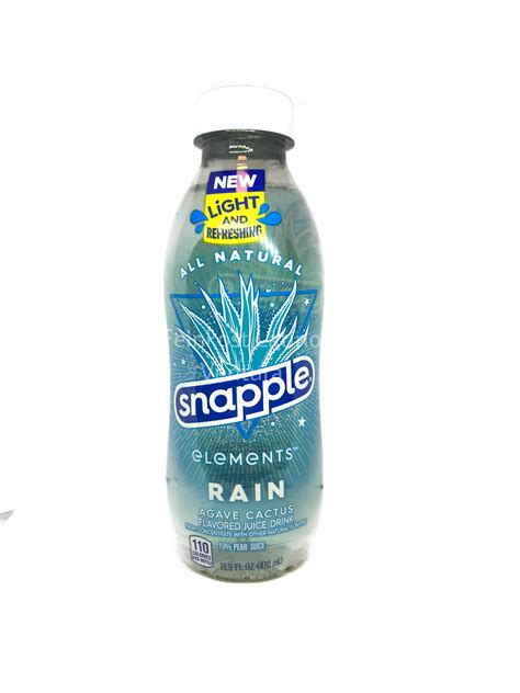 Rain Ml Snapple Feinkost Latino Ventura