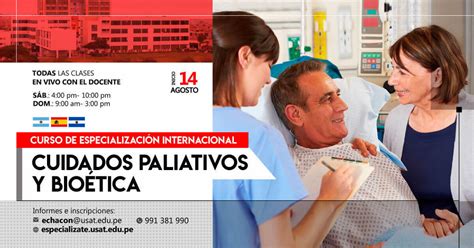 Curso De Especialización Internacional De Cuidados Paliativos Y