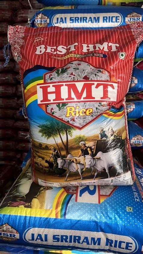 Jai Sriram HMT Rice Packaging Type HDPE Bag 25 Kg At Rs 1600 Bag In