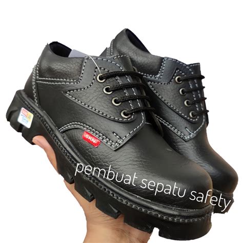 Sepatu Safety Bertali King Skn Ujung Besi Keselamatan Kerja Sepatu Safety Kitchen Proyek Pabrik