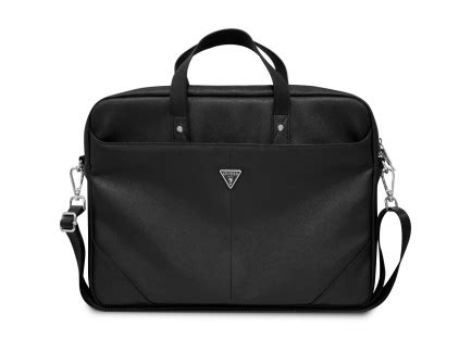 Geanta Guess Saffiano Triangle Logo Pentru Laptop 15inch 16inch