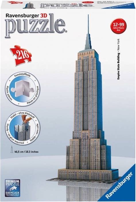 Ravensburger Empire State Building D Puzzel Gebouw Stukjes