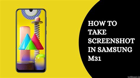 How To Take Screenshot In Samsung M Simple Step Techbeauty