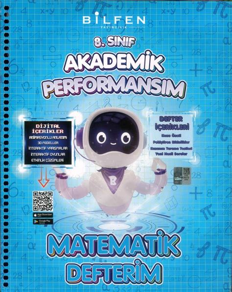 AKADEMİK PERFORMANSIM MATEMATİK DEFTERİM BİLFEN YAYINCILIK Fotokopi