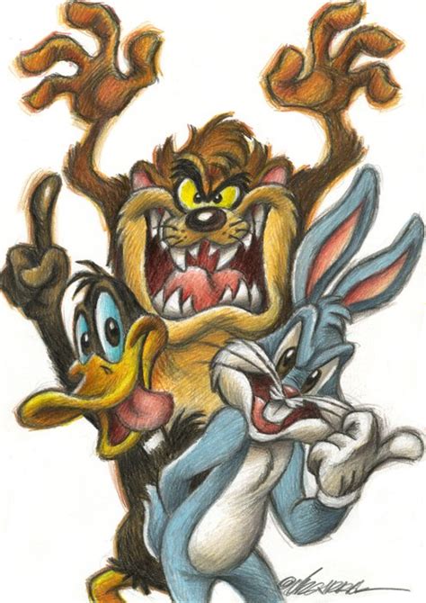 Bugs Bunny Daffy Duck Taz Looney Tunes Original Catawiki