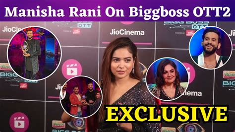 Manisha Rani First Interview After Biggboss Ott On Elvish Yadav