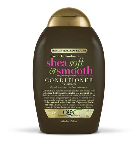 Ogx Thick Coarse Hair Frizz Defymoisture Shea Soft And Smooth Conditioner Walmart Canada