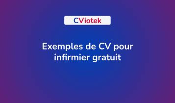 Vous voulez faire un CV Exemples gratuits à télécharger