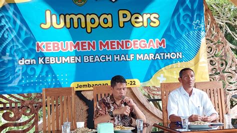 Persiapan Kebumen Beach Half Marathon Persen Peserta Capai