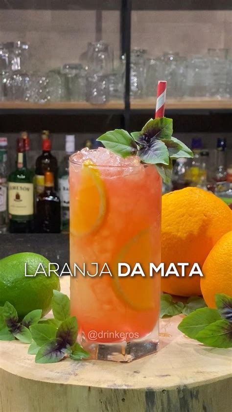 Laranja da Mata Vídeo em 2021 Drink sem alcool Receitas Sem álcool