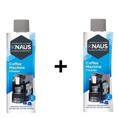 Knaus Coffee Machine Cleaner Ml For Cleaning Cycles X Bottles